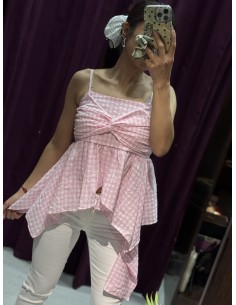 Top Vichy Rosa