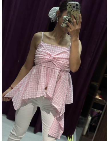 Top Vichy Rosa