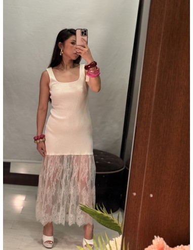 Vestido Bajo Encaje 88