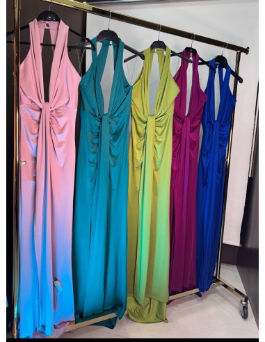 Vestido Noche 263 Rosa