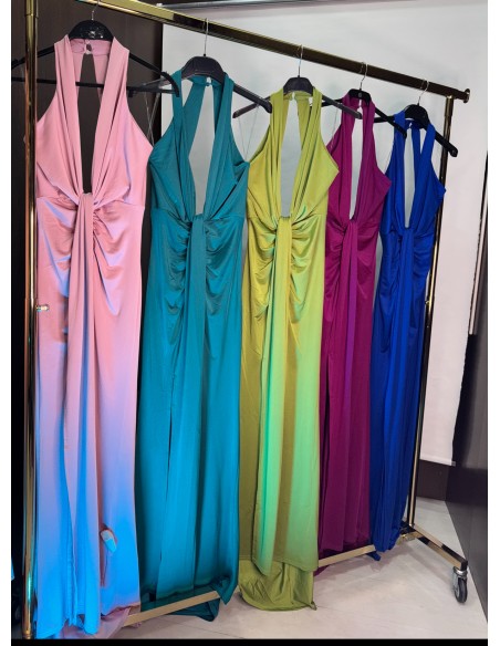 Vestido Noche 263 Rosa