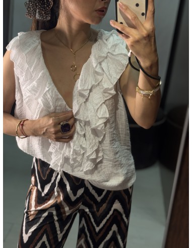 Camisa Volantes 507