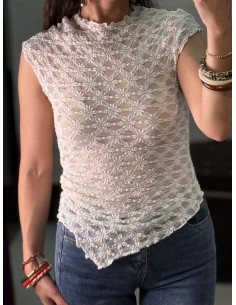 Top Encaje 686Beige