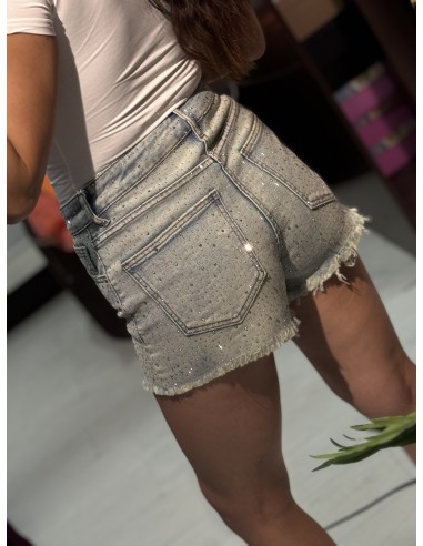 Short Denim Strass