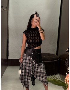 Top Encaje 686Negro 2