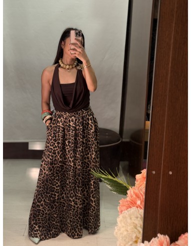 Falda Vuelo Leopardo