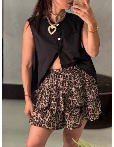Falda Print Corto
