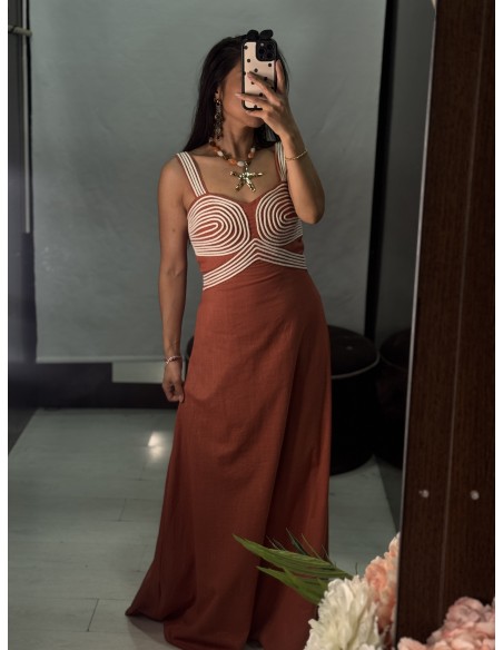 Vestido Rome Naranja