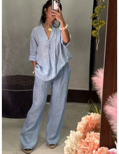 Camisa Lino 073