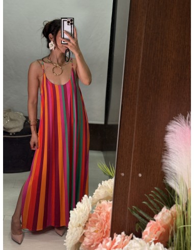 Vestido Multicolor Tirante