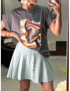 Camiseta Gris Careta 2