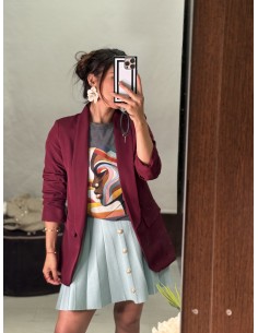 Blazer Minerva Burdeos