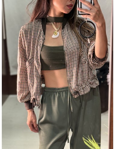 Bomber Cuadritos 593