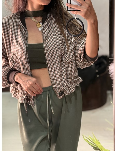 Bomber Cuadritos 593
