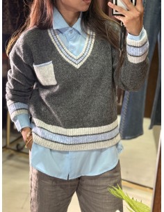 Jersey Linda Gris