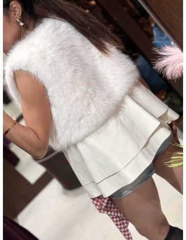 Chaleco Pelo Volantes B